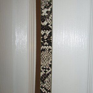 Snake skin Belt